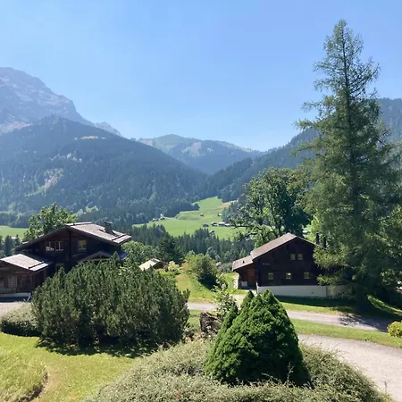 Familial Rose De Noel Chalet Les Diablerets
